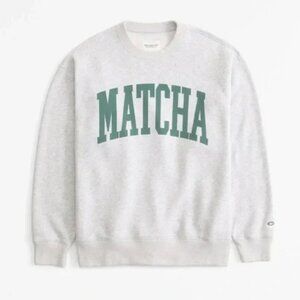 Abercrombie & Fitch Matcha Crewneck Sweatshirt